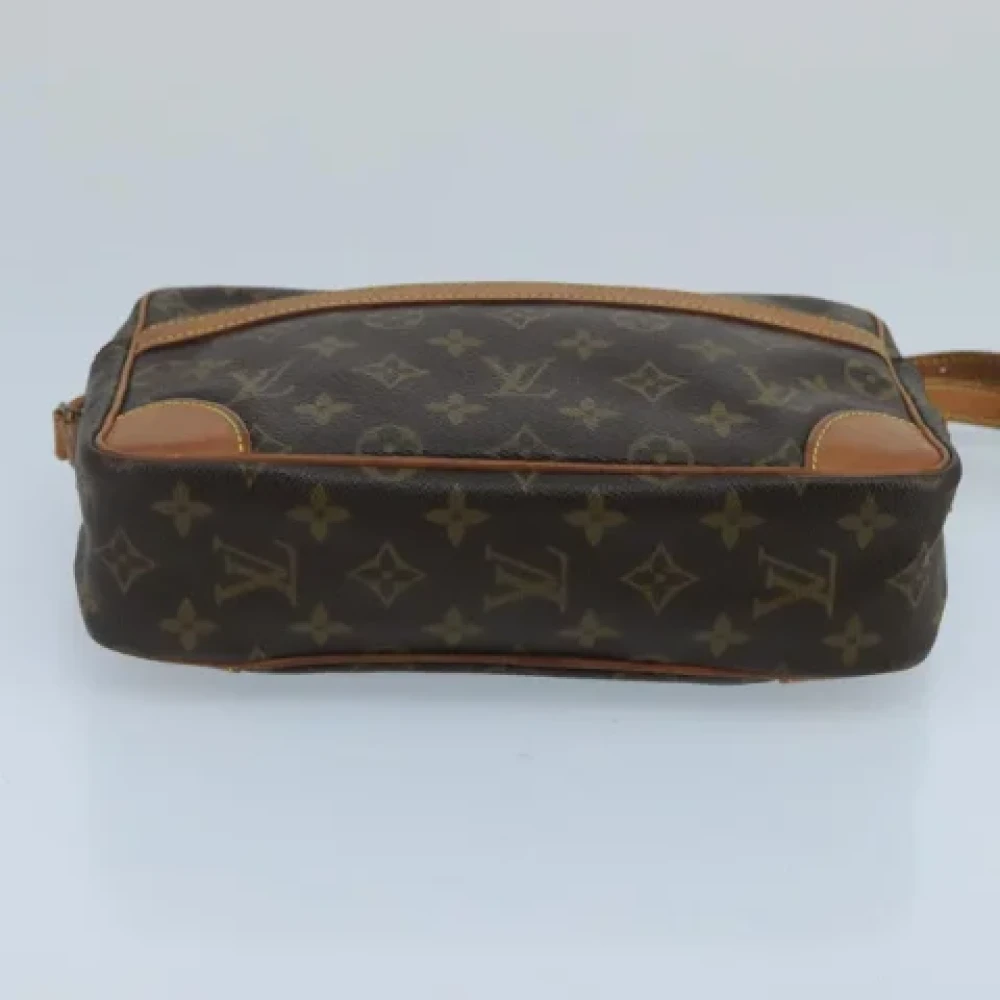 Louis Vuitton Vintage Pre-owned Canvas shoulder-bags Brown Dames