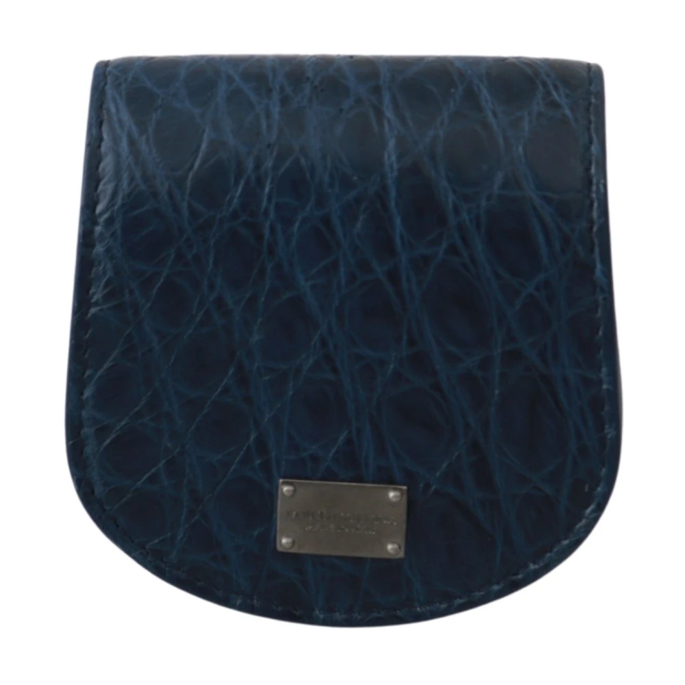 Dolce & Gabbana Men's Blue Wallets & Cardholders, One Size, Holder Pocket Wallet