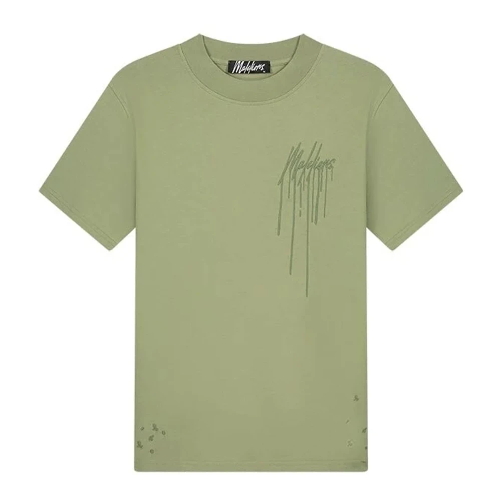 Malelions Painter t-shirts groen Herenlions Green Heren