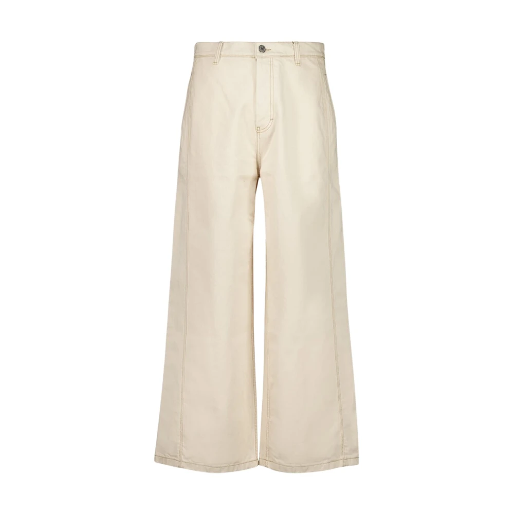 Ami Paris Homme Blanc - Jeans > Wide Jeans