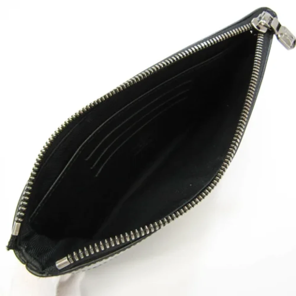 Louis Vuitton Vintage Pre-owned Fabric home-office Black Dames