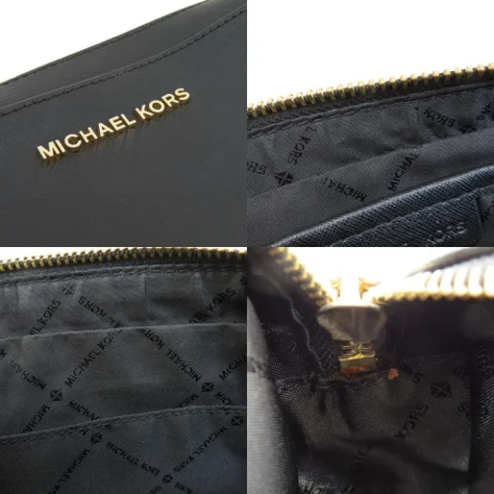 Michael Kors Pre-owned Plastic shoulder-bags Black Dames