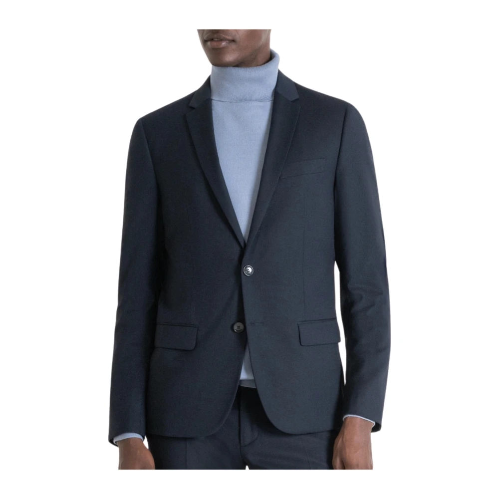 Antony Morato Slim Fit Bonnie Jack in Blu Intenso Blue Heren