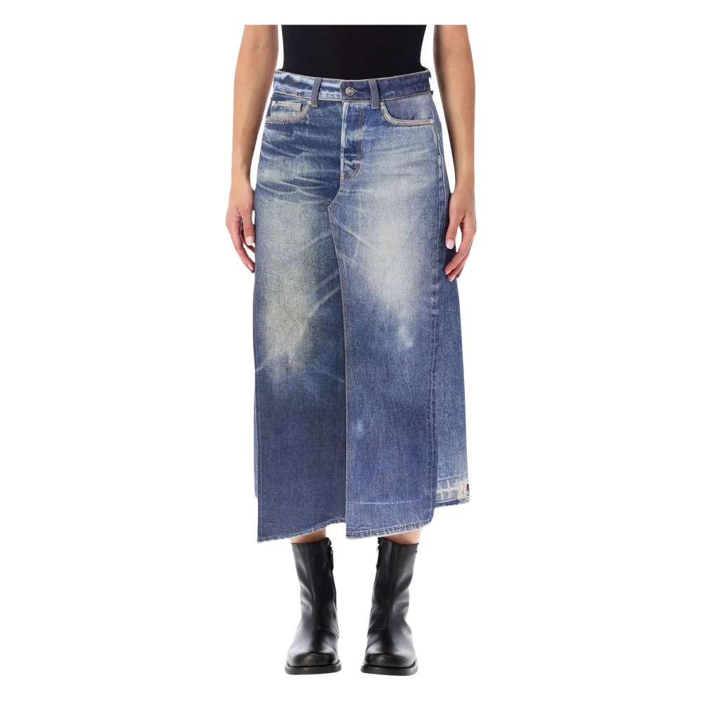 Our Legacy Craft Skirt - Female - Denim Skirts - Blue - S - Skirts