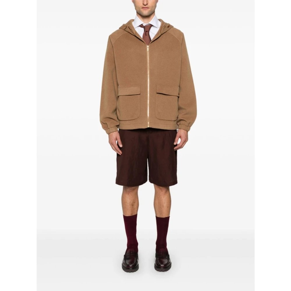 Drole de Monsieur Bruine Gebreide Kleding voor Mannen Aw24 Brown Heren