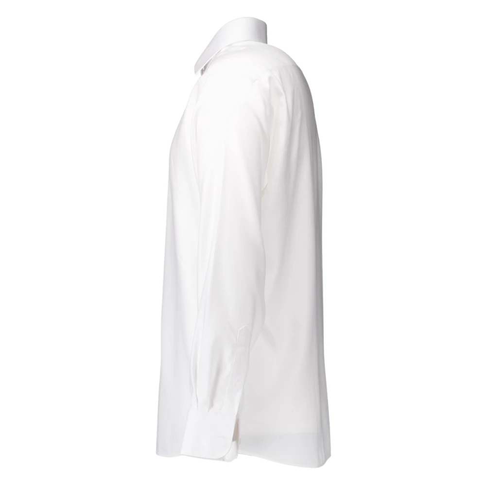Eterna Wit Overhemd Lange Mouw Xd87 White Heren