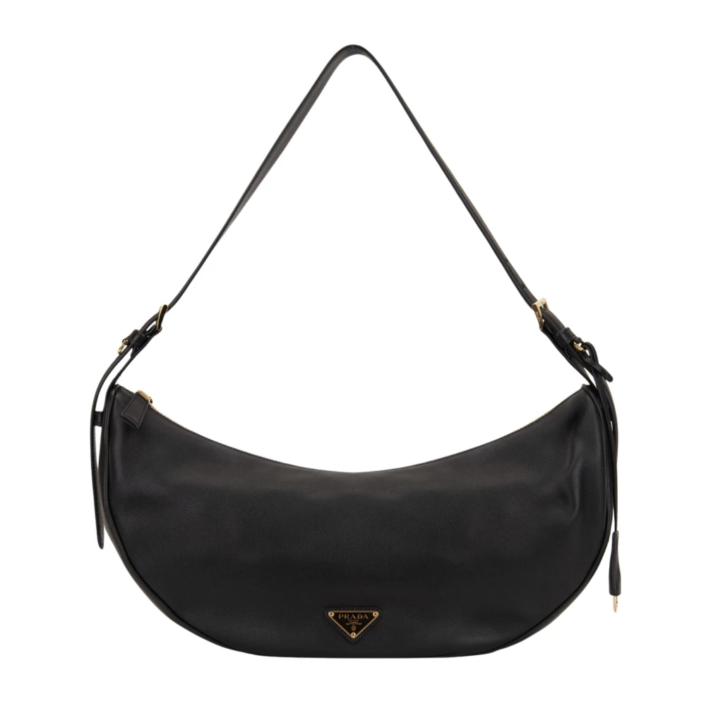 Prada , Shoulder Bags, Female, Black, One Size, Shoulder Bags