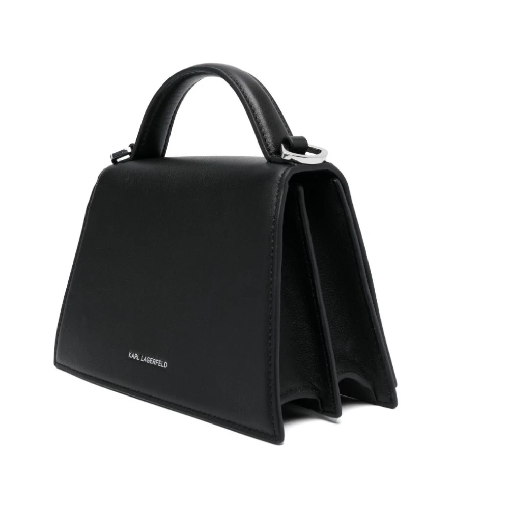 Karl Lagerfeld Crossbody S Zwart Logo Zilver Black Dames