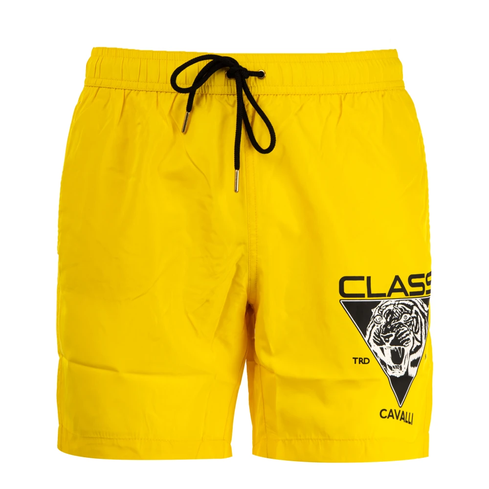 Cavalli Class Boxerstijl Herenzwemkleding Yellow Heren
