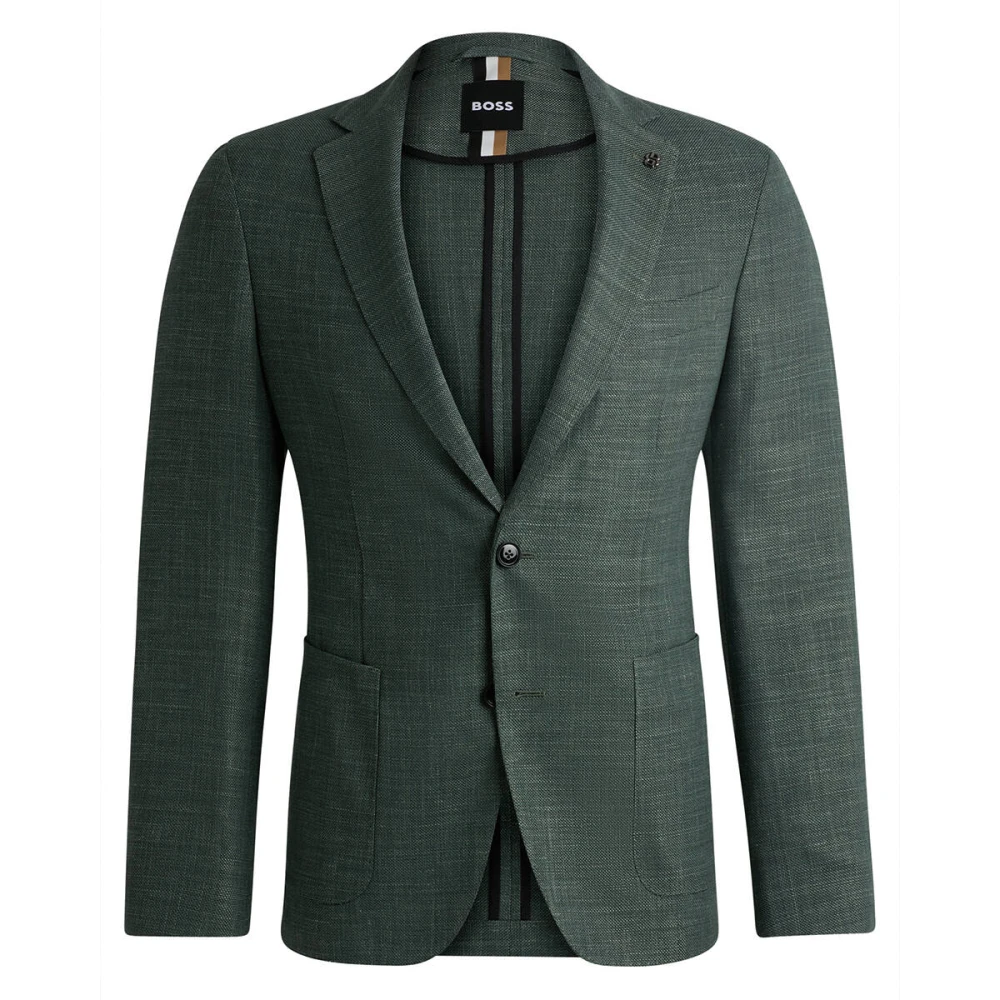 Boss Black Klassieke Zwarte Colbert Green Heren