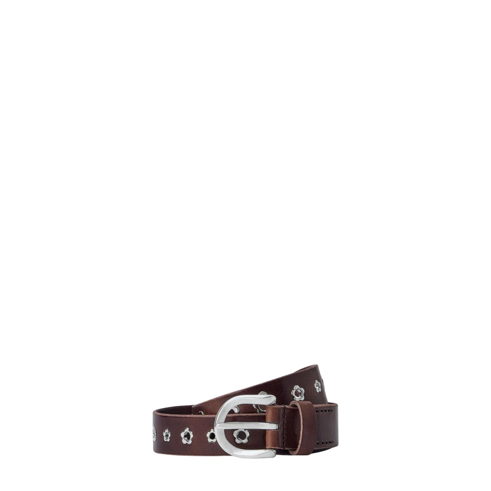 Our Legacy Uomo Marrone - Cintura Flower Da 3-5 Cm - Accessories - 80 Cm - Immagine 3
