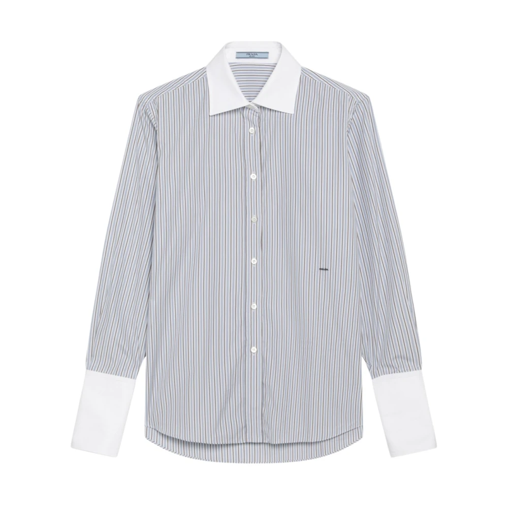 Prada Striped Cotton Shirt - Bild 2