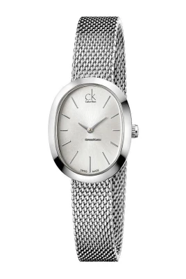 Elegant Kvarts Silverurtavla Klocka