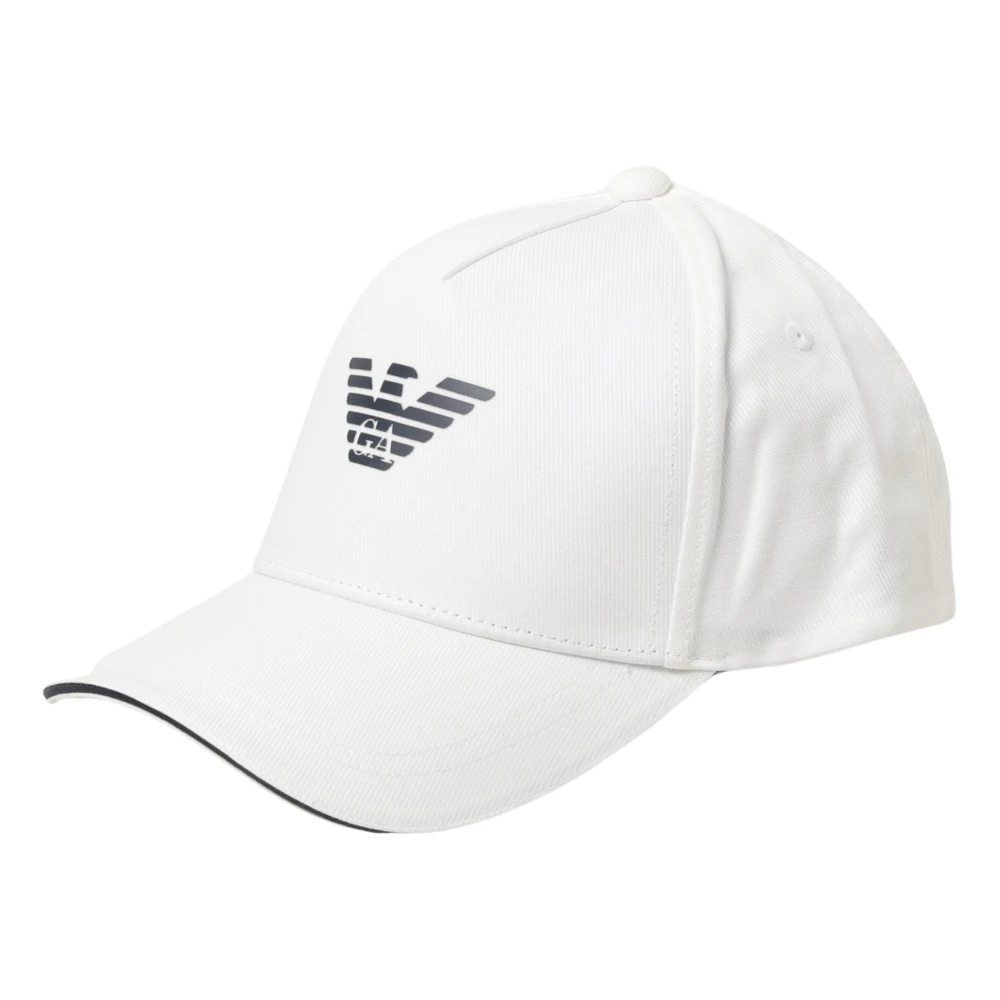 Giorgio Armani Baseball Hat Cappelli White Heren