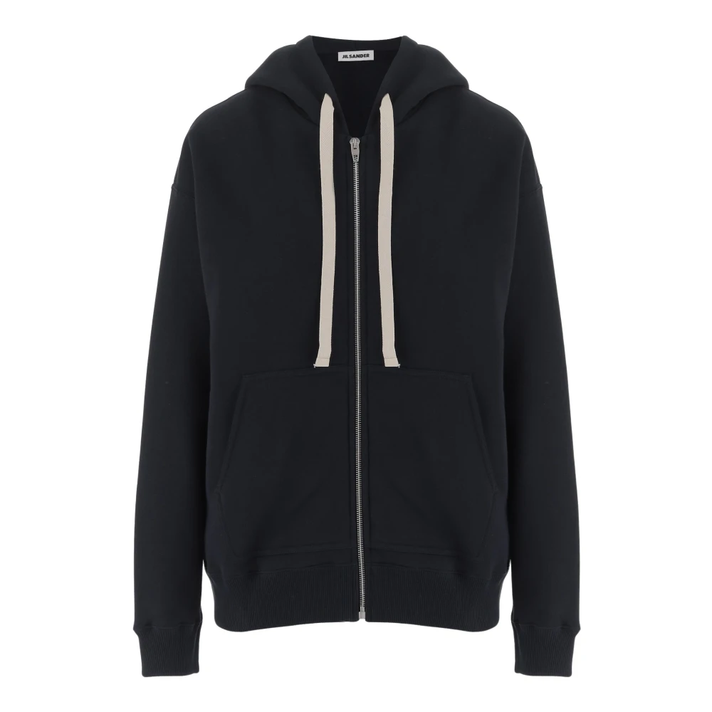 Jil Sander Femme Bleu - Sweat-Shirt Z Zippé - Sweatshirts Et Sweats À Capuche - Taille: 36 Fr