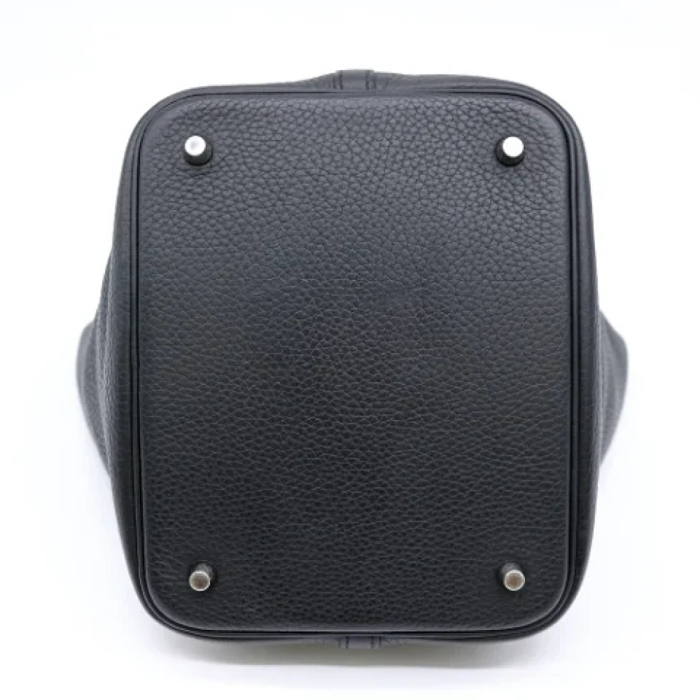 Hermès Vintage Pre-owned Fabric handbags Black Dames