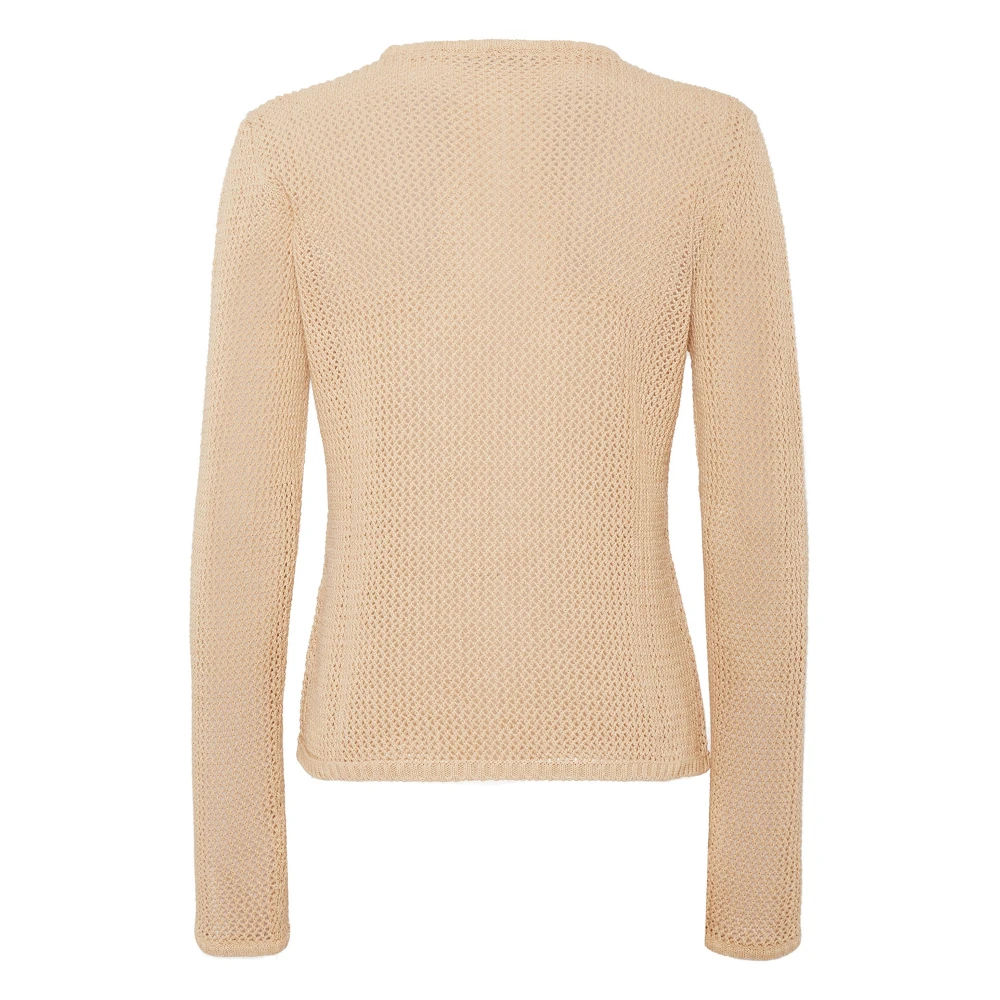MVP wardrobe Cambria Gebreide Kleding Beige Dames