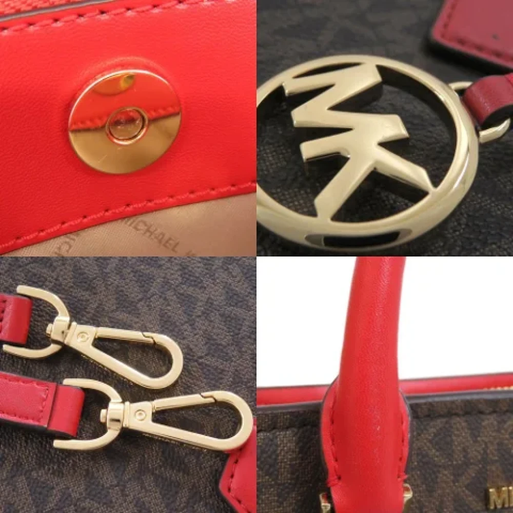Michael Kors Pre-owned Plastic handbags Brown Dames