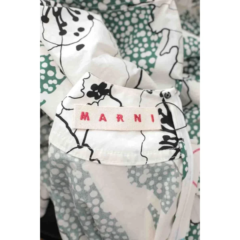 Marni Pre-owned Cotton dresses Multicolor Dames