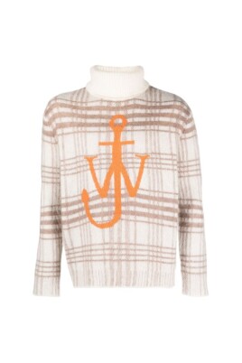 tartan-check-roll-neck-sweater