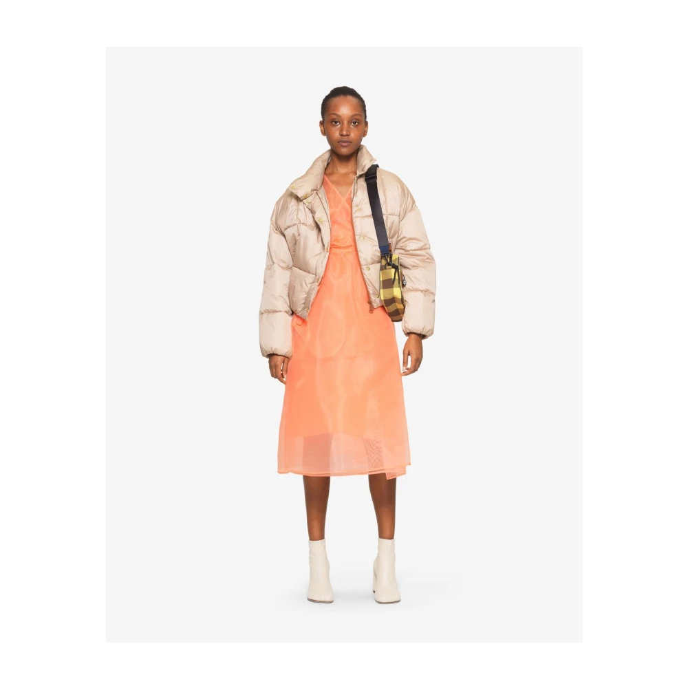 BAUM UND PFERDGARTEN Taupe Puffer Jacket Beige Dames
