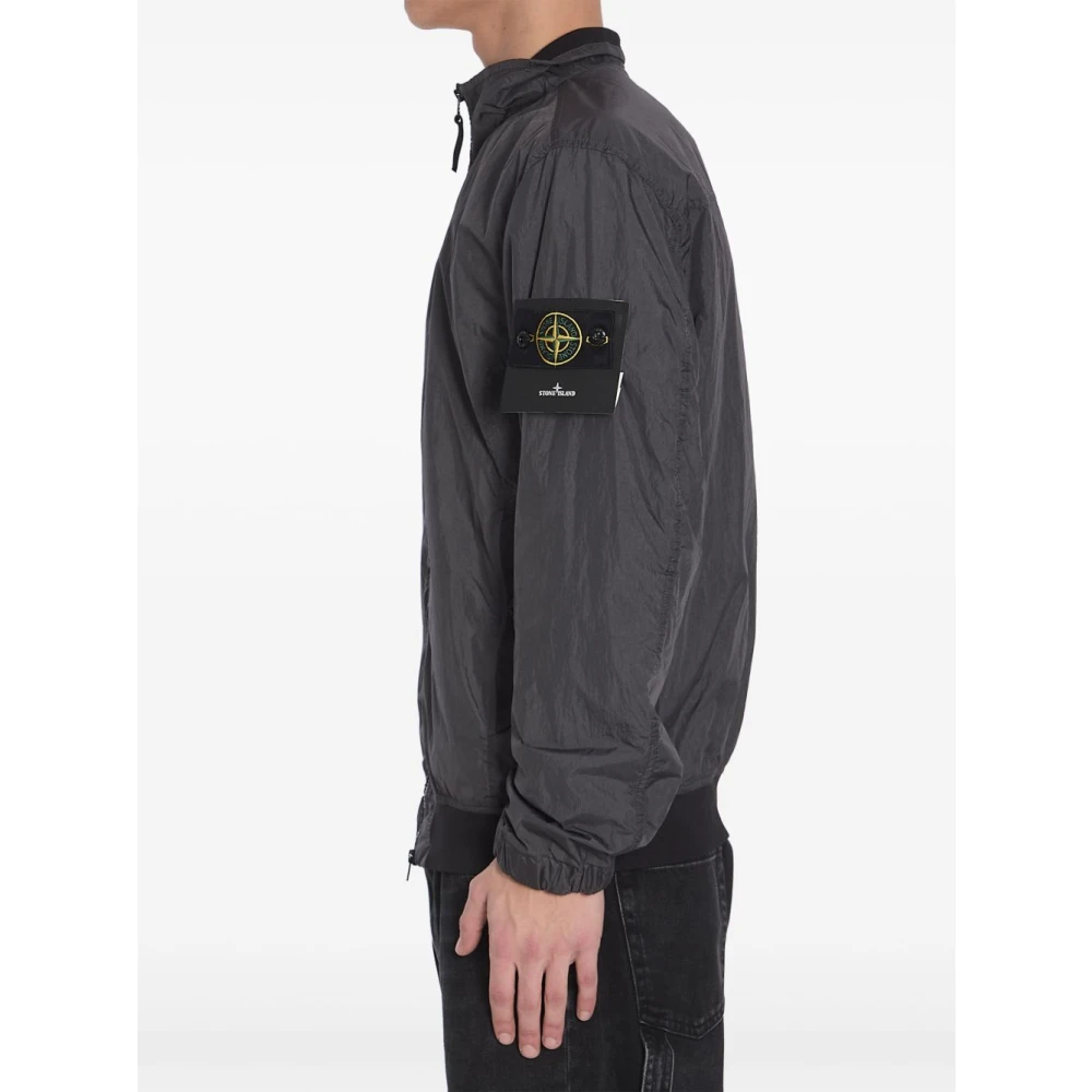 Stone Island Grijze Jassen voor Stijlvolle Outfits Gray Heren