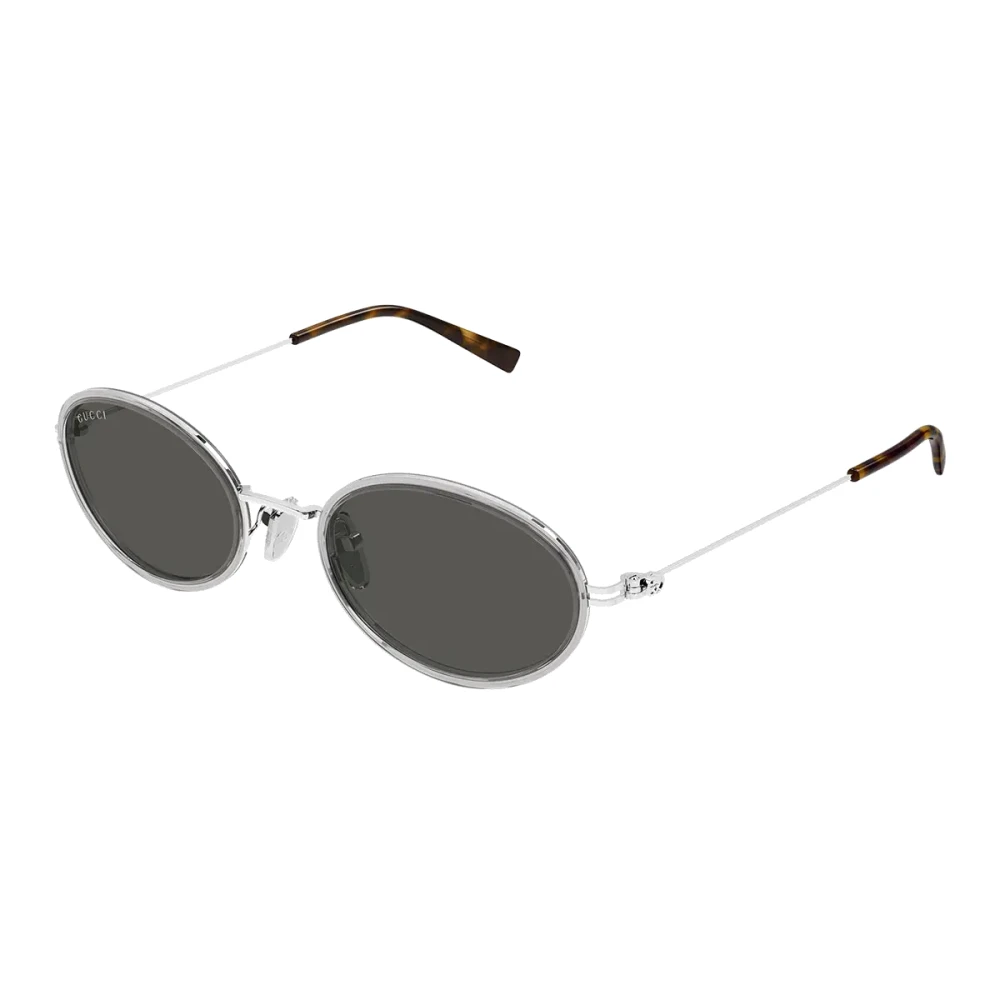 Gucci Women's Gray Sunglasses, 52 Mm, Oval Sunglasses
