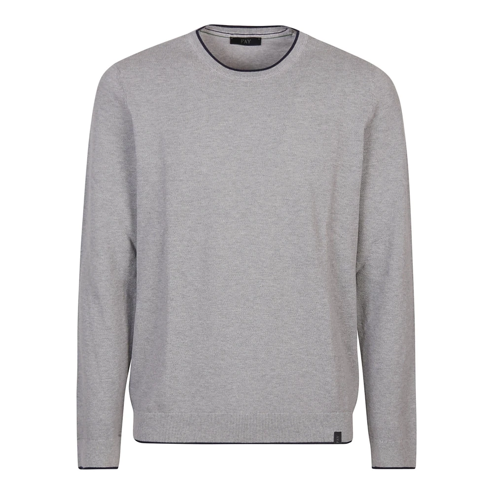 Knitwear > Round-neck Knitwear - - Fay - Modalova
