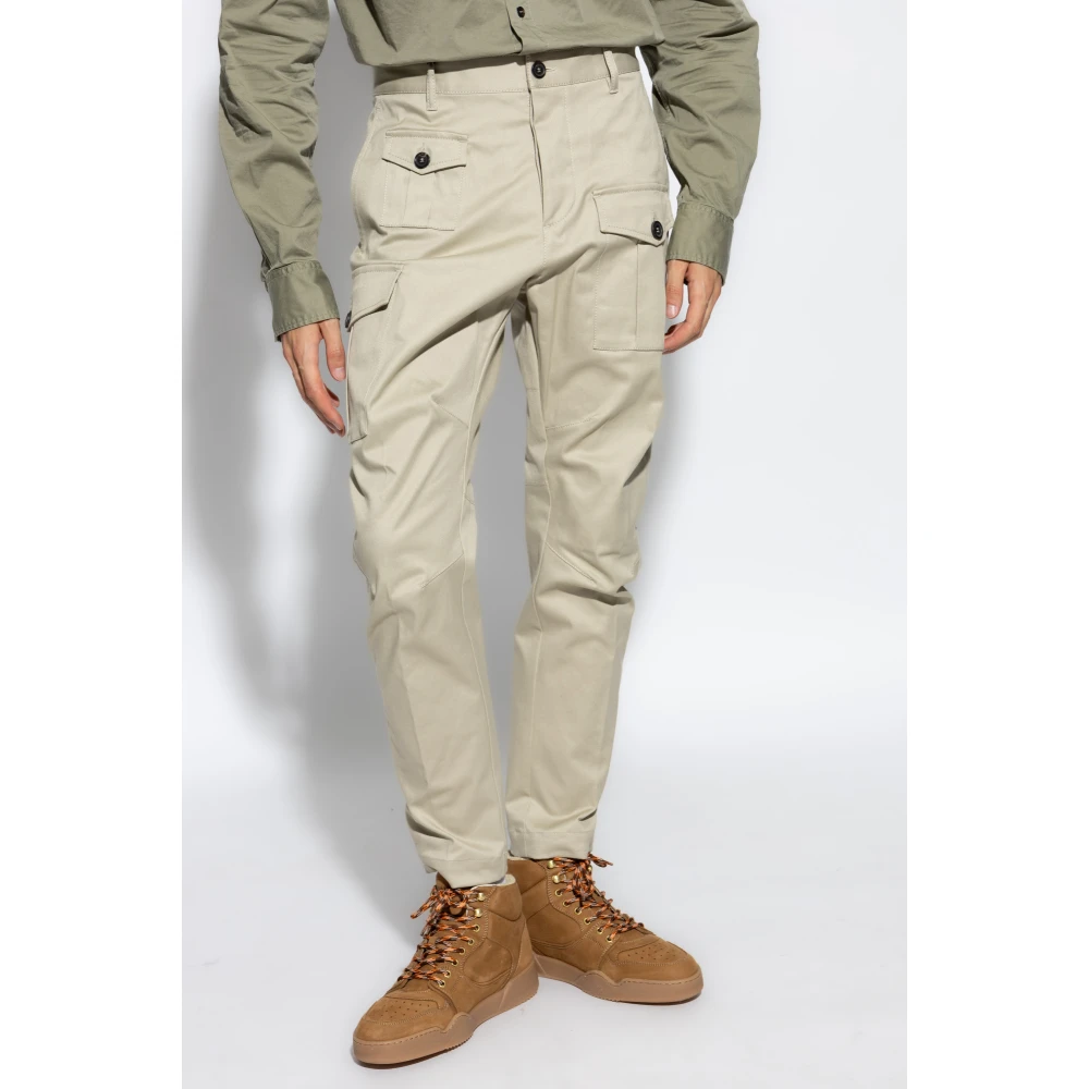 Dsquared2 Cargo broek Green Heren