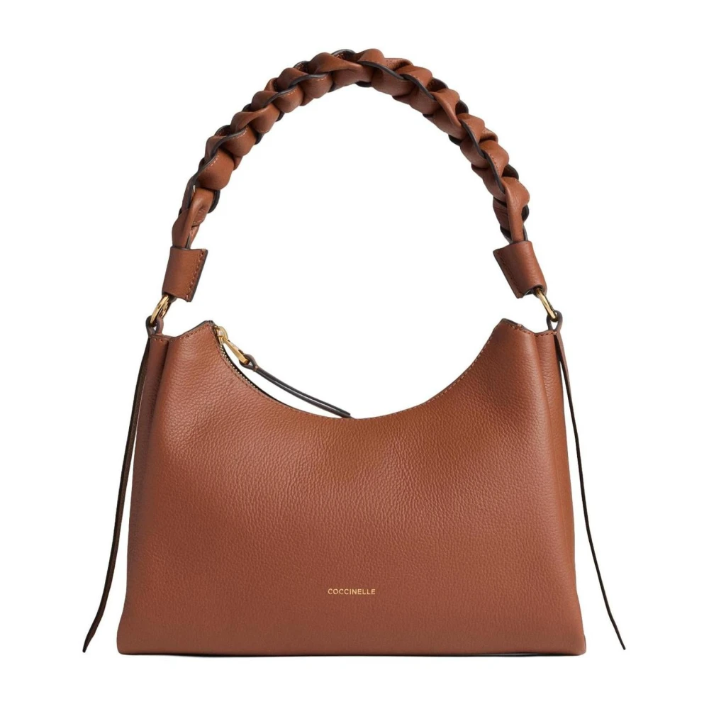 COCCINELLE Shoulder Bag M Cognac / Noir - Image 2