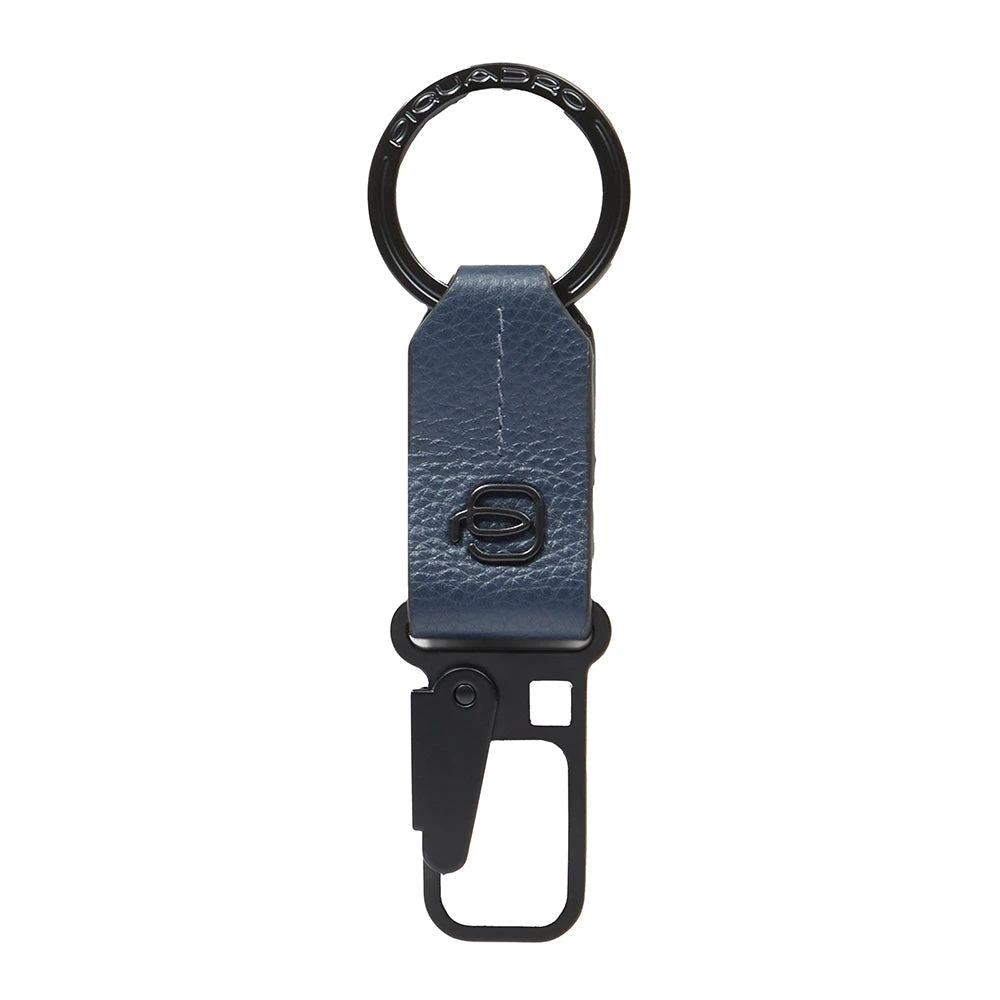 Piquadro Uomo Blu - Portachiavi Con Moschettone - Accessories - One Size