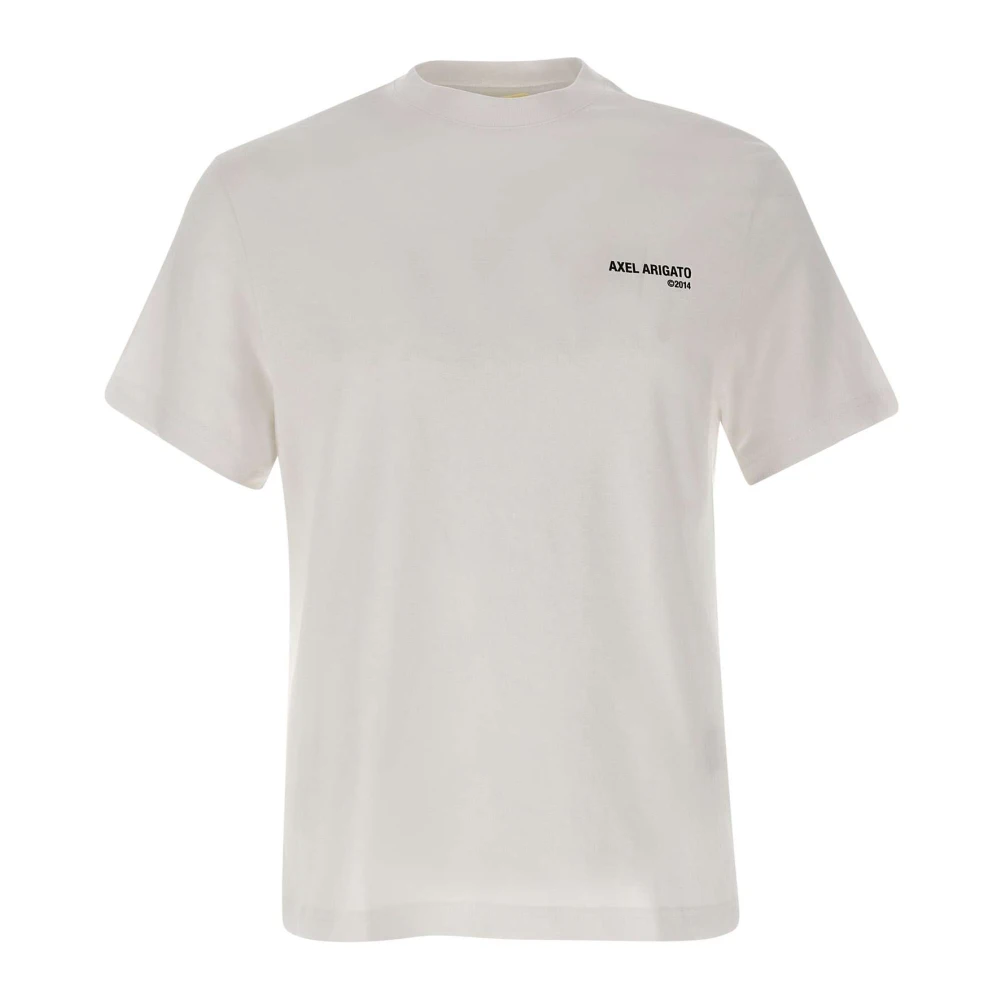 Axel Arigato Katoenen T-shirt White Heren