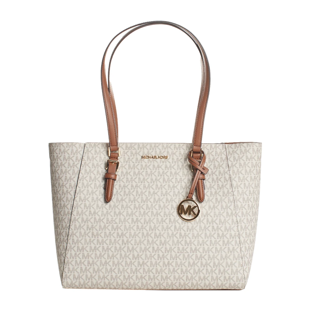 Michael Kors Omkeerbare leren tote tas Beige Dames