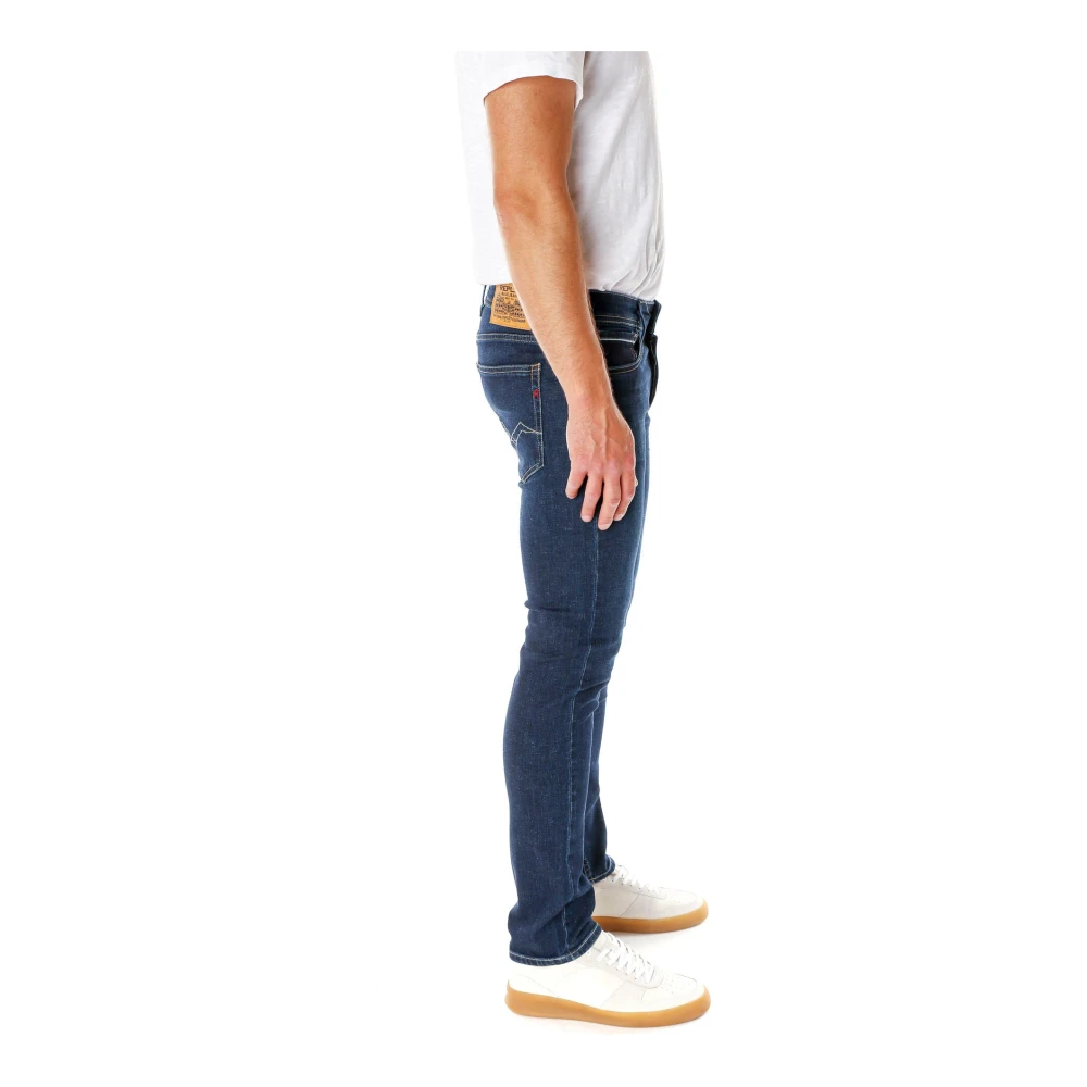 Replay Grover Straight Fit Jeans Blue Heren