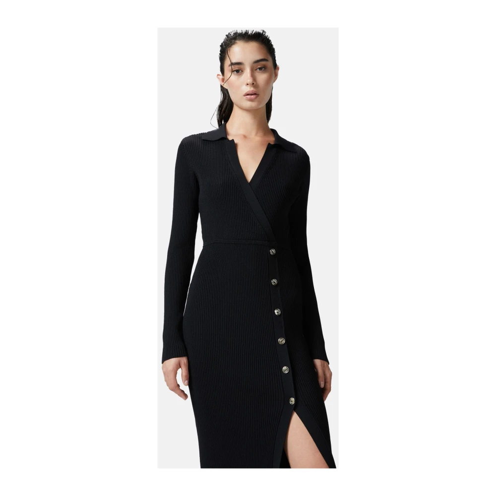 pinko Elegante Jurk voor Vrouwen Black Dames