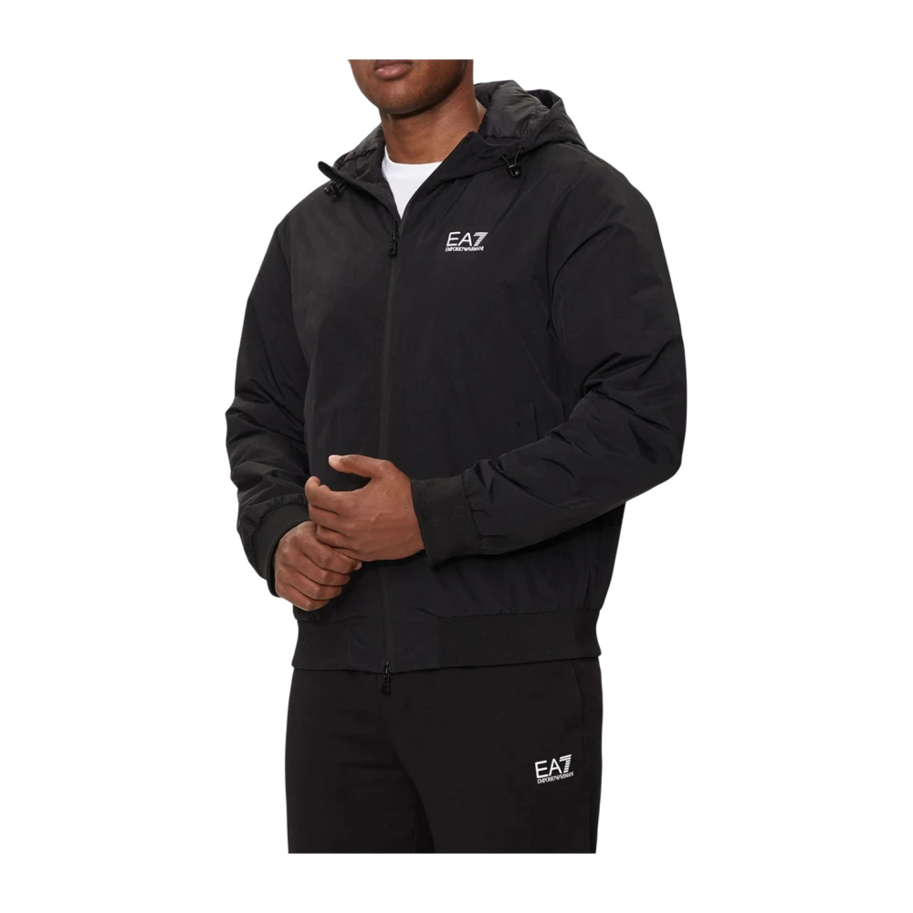 Emporio Armani Ea7 , Herren, Jacken, Schwarzk, L