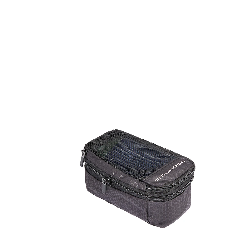 Piquadro Unisex Zwart Tassen One Size, Expandable Suitcase Organizer, S Size