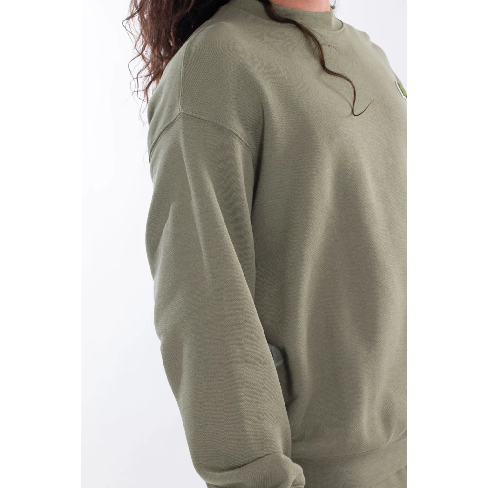 Lacoste Gezellige Croc Fleece Sweatshirt Green Heren