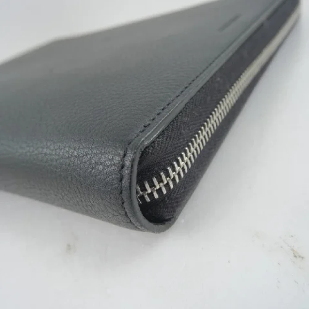 Dior Vintage Pre-owned Leather clutches Black Dames