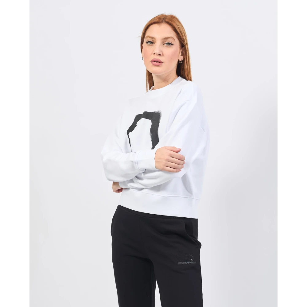 Karl Lagerfeld Truien Wit White Dames