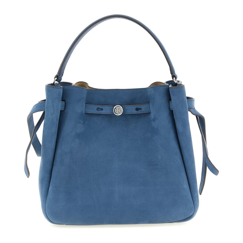Tory Burch Women's Blue Handbags, One Size, Romy Bucket Bag