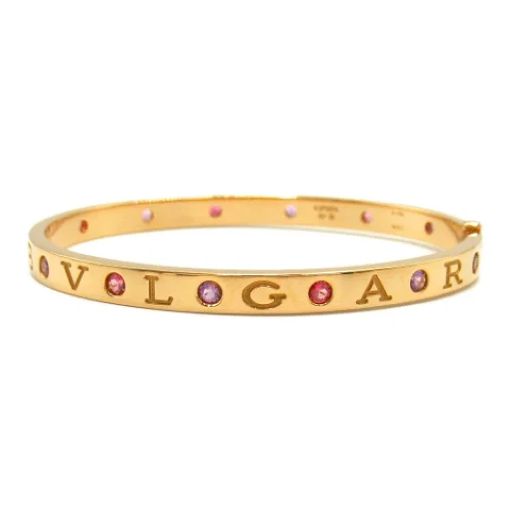 Bvlgari Vintage Pre-owned Roseguld armband Yellow, Dam