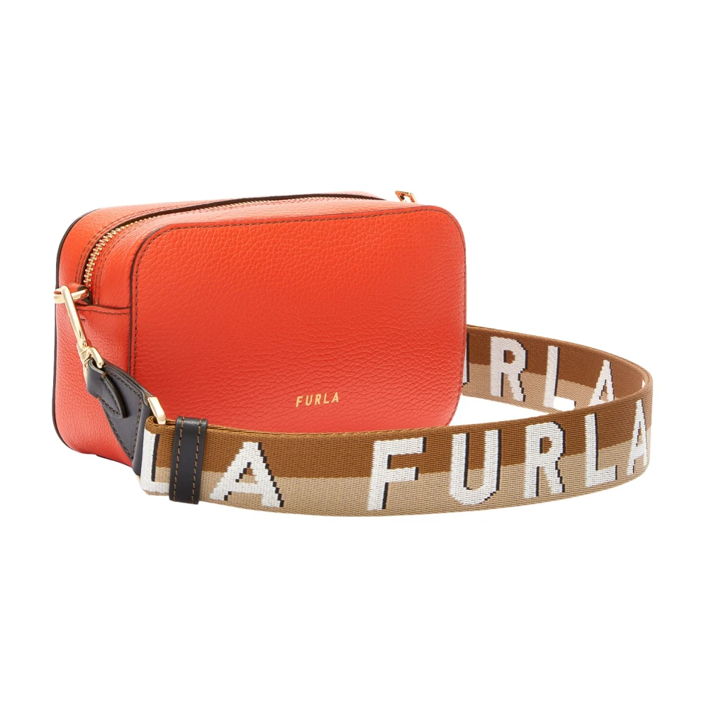 Furla Cross Body Bags Orange Dames