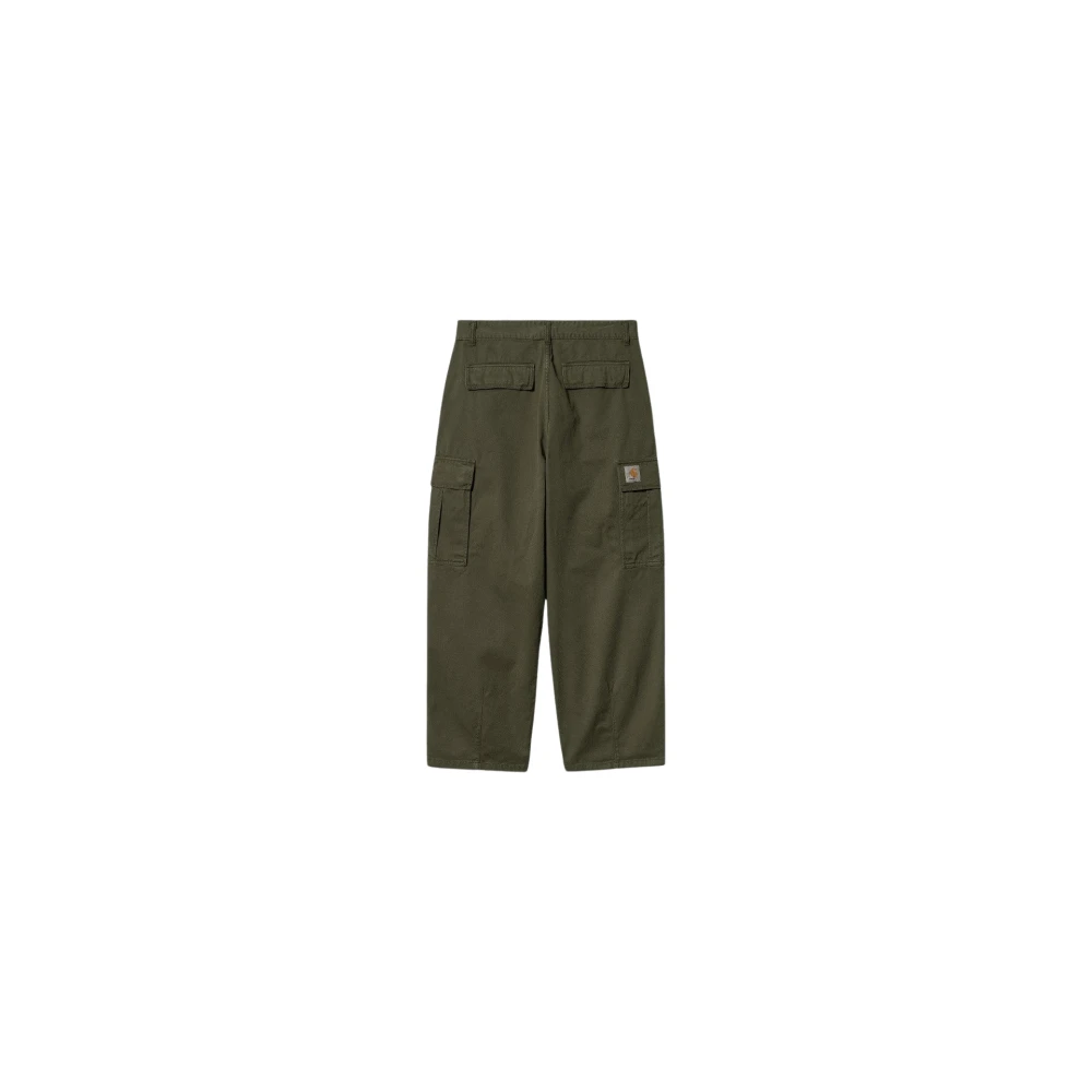 Carhartt WIP Cargo broek met relaxte pasvorm Green Heren