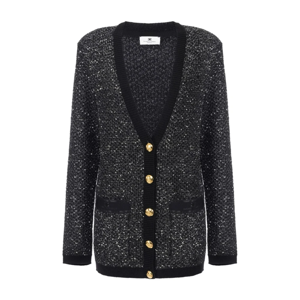 Elisabetta Franchi Cardigans Black Dames