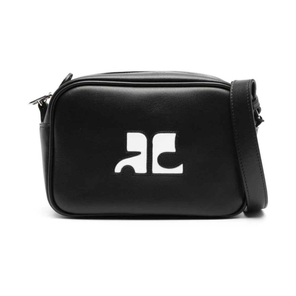 Courrèges Women's Black Reedition Camera Crossbody