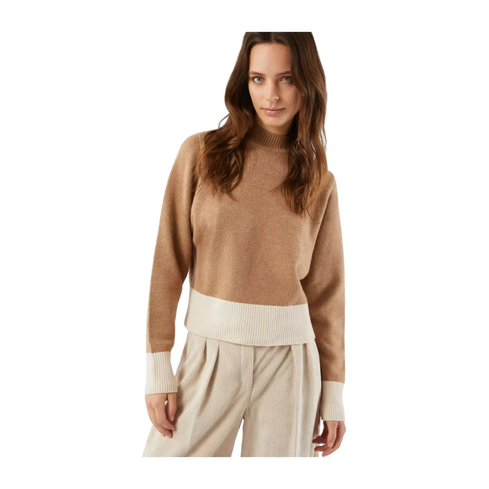 Pennyblack Pale Gebreide Top Brown Dames