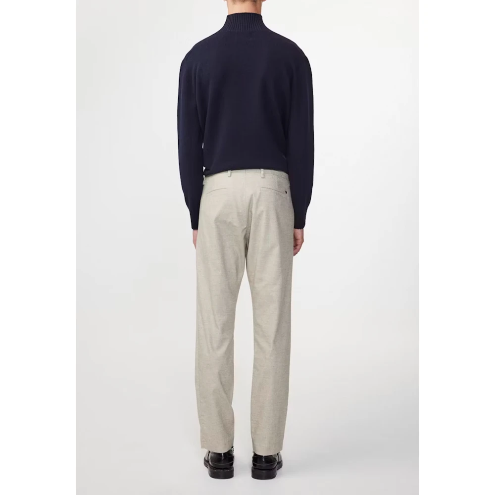 Nn07 Beige Theo Broek Beige Heren
