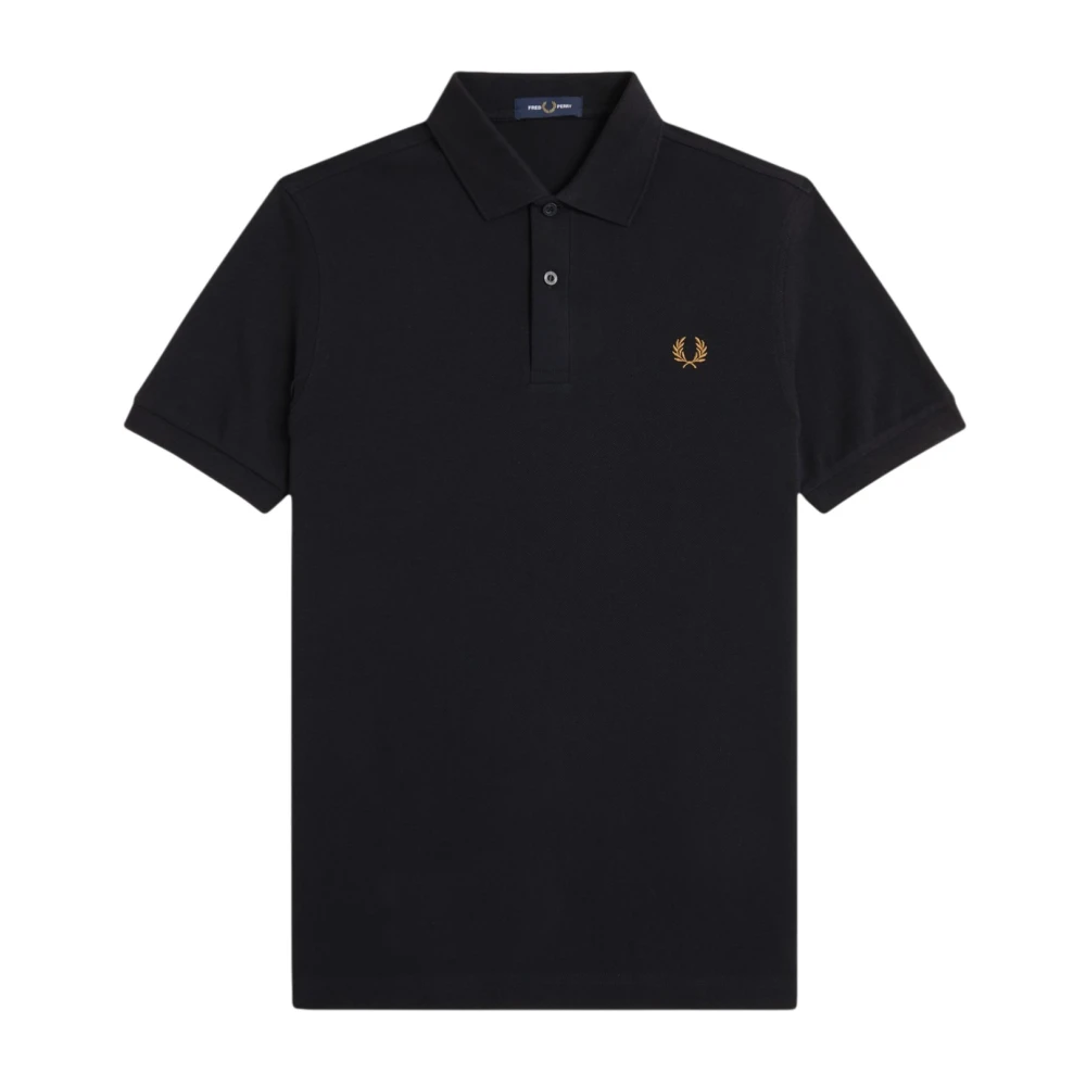 Fred Perry Men's Black M6000 Polo Shirt - Polo Shirts - M - Tops