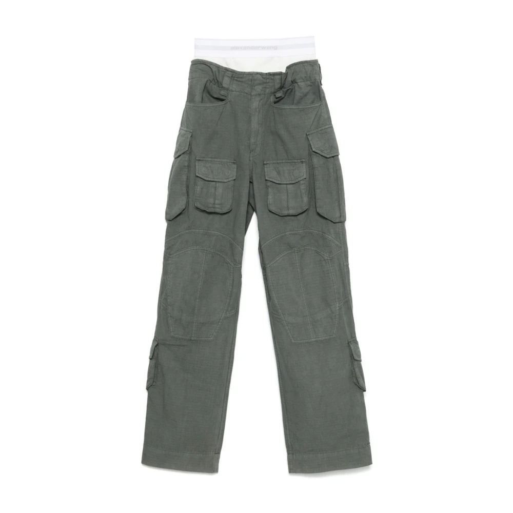 Trousers > Straight Trousers - - Alexander Wang - Modalova